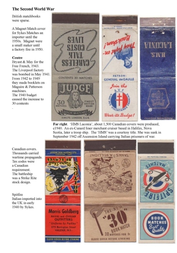 History of the Bookmatch, page 15
