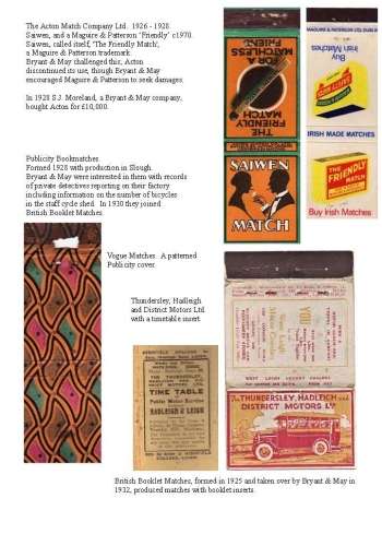 History of the Bookmatch, page 10