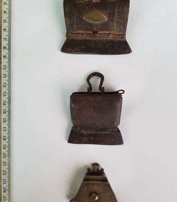 Three all-metal Chuckmucks with different clasps