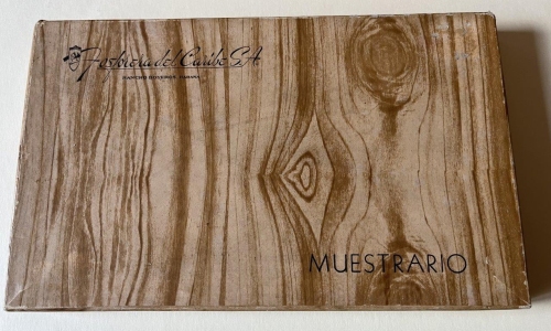 Samples folder from Fósforos del Caribe, Cuba, 1955-1965, 24 x 15 x 3 cm