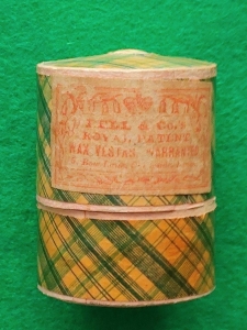 Very early Samuel Alexander Bell pillbox mid 1840s, 42x33mm