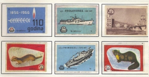 Some samples of Yugoslavian labels from 1963/64