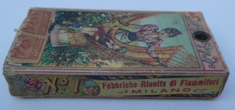 Candle matchbox Model No. 1 Milano (ref: 4b)