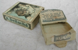 Wax vestas matchbox Numbered set (ref: 10)