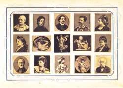 Page of 19th Century Italian labels