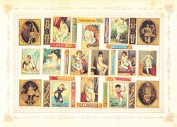 Page of 19th Century Italian labels