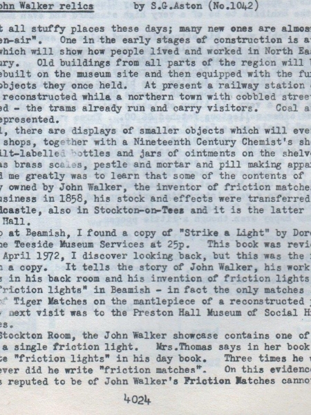 1974 Newsletter