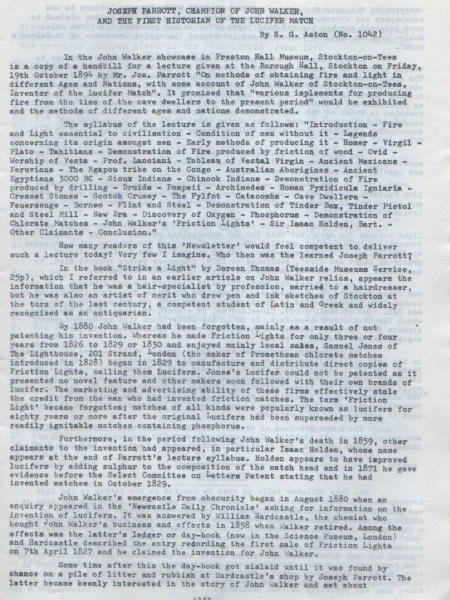 1975 Newsletter