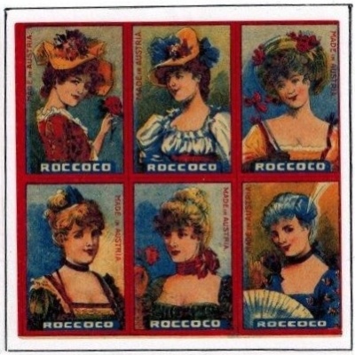 Set of Six - Roccoco