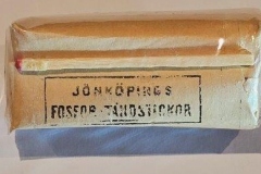 Match Capsule, manufactured at Jönköping's match factory in 1860