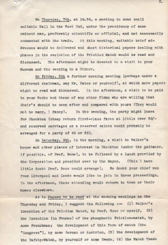 Letter from Miller Christy to Bryant & May, 2 October 1926, page 2