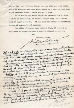 Letter from Miller Christy to Bryant & May, 2 October 1926, page 4
