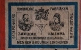 Mennen & Keunen label, after 1880