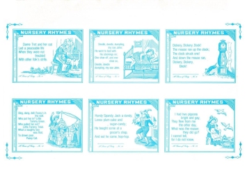 Nursery Rhymes collectors' album, inside page
