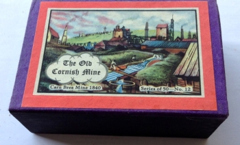 Carn Brea Mine, mantlepiece box, 110 x 76 x 36 mm