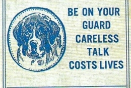 British WWII label