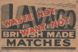 British WWII label