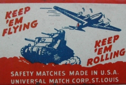 USA WWII label