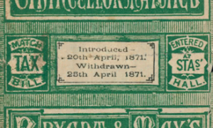 Chancellor Matches label