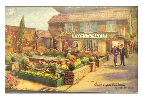Bryant & May stand at 1925 Empire Exhibition