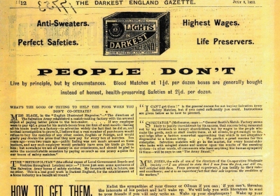 Darkest England Gazette, July 8th 1893