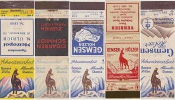 Bookmatches up to 1940