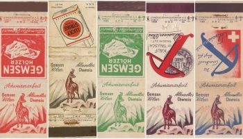 Bookmatches from 1950 - 1960