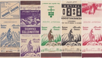 Bookmatches from 1950 - 1960