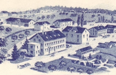 G. Fischer match factory in Fehraltorf around 1938