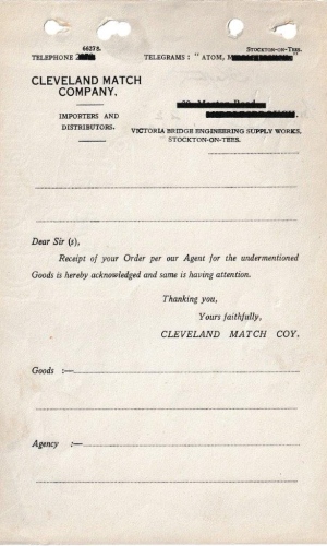 1930s receipt