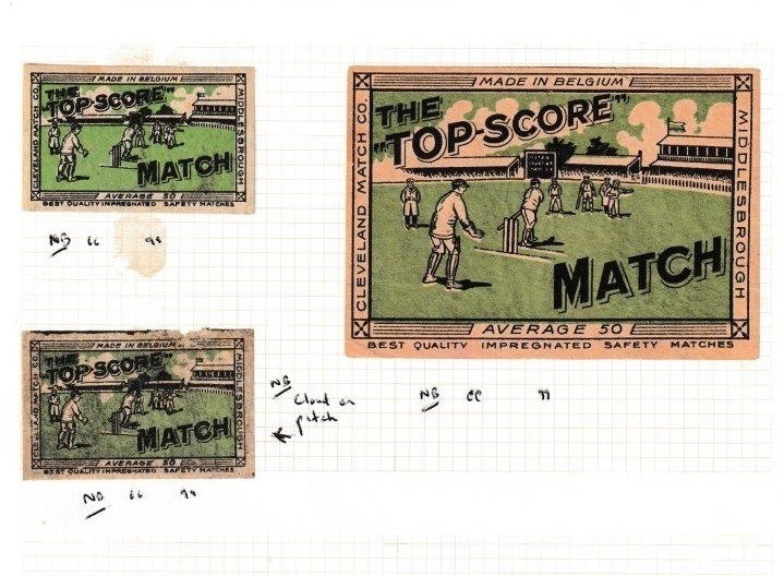 Top Score brand, Belgium (51 x 30 and 94 x 63 mm)