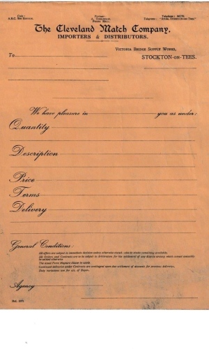 1930s supply note
