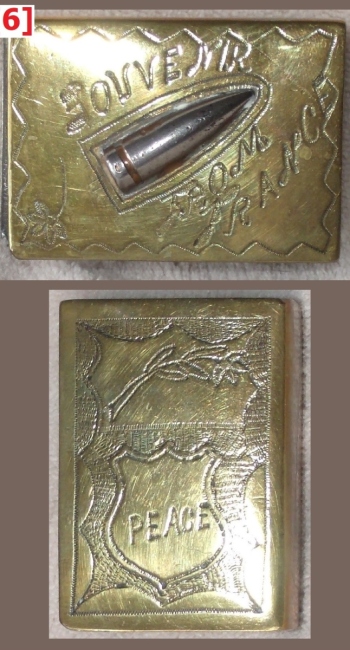 6. Brass grip with bullet