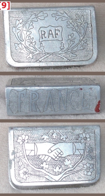 9. Aluminium grip, RAF
