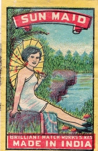 Sun Maid brand, 35 x 56 mm