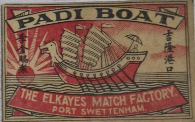 Padi boat label